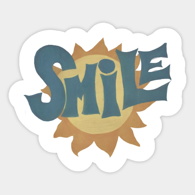 SMiLE! Brian Wilson cover Sticker by CaptainHaddock